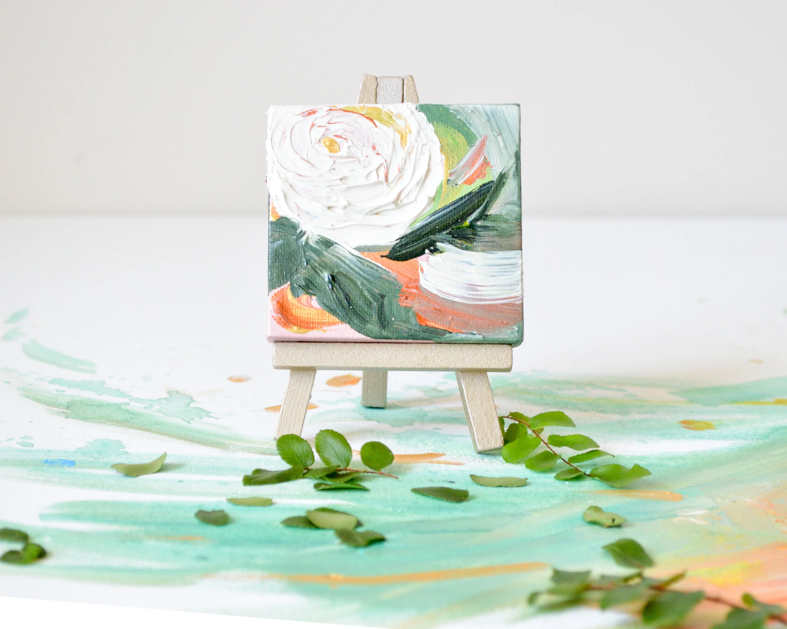 "Space And Time" Acrylic Painting By Corinne Yancone