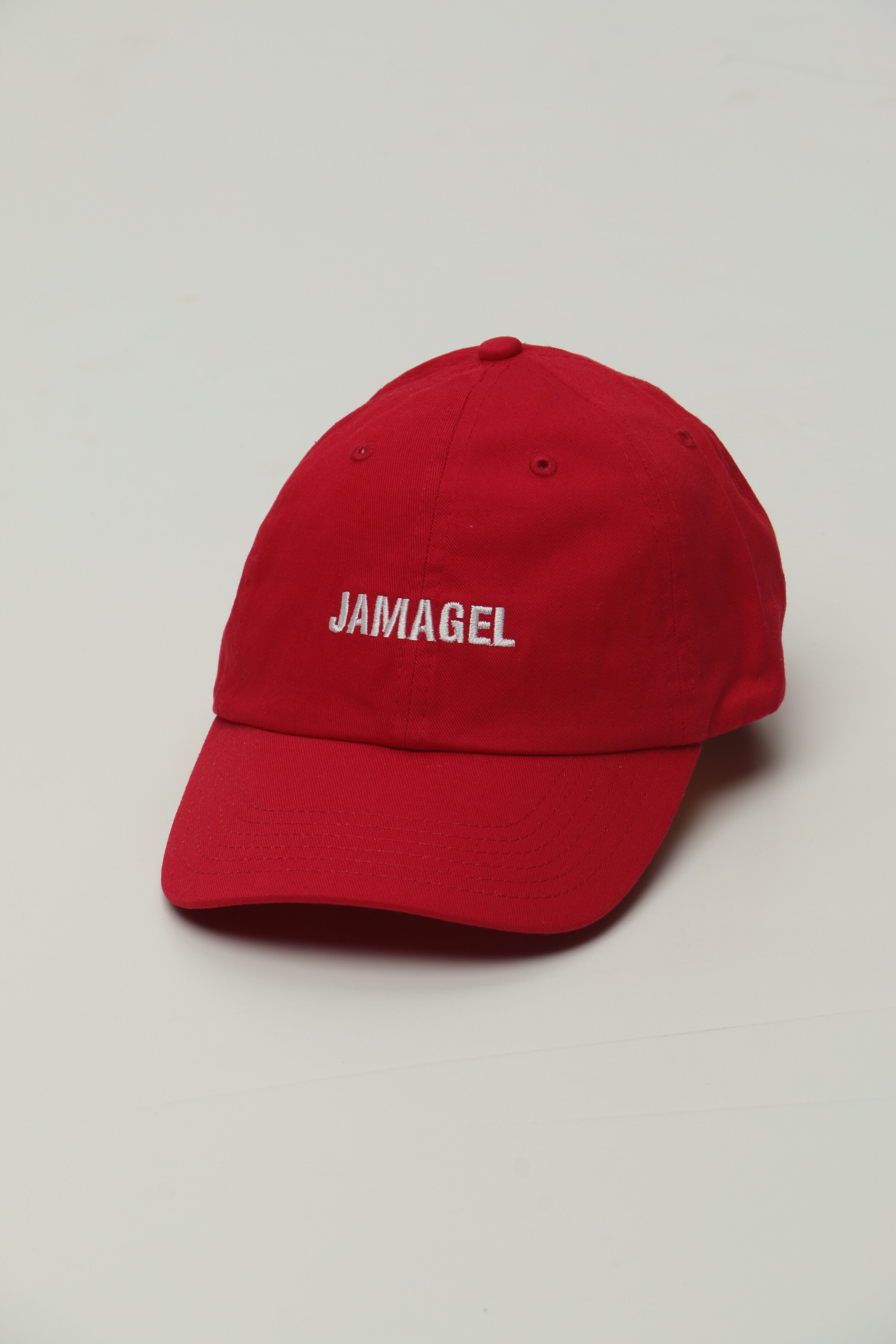 Jamagel Basic Dad Hat, Red