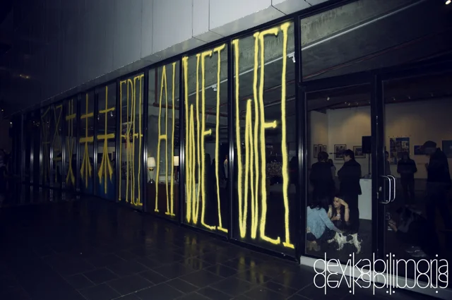 No Vacancy Gallery. Artwork by Ash Keating. Image by Devika Bilimoria 