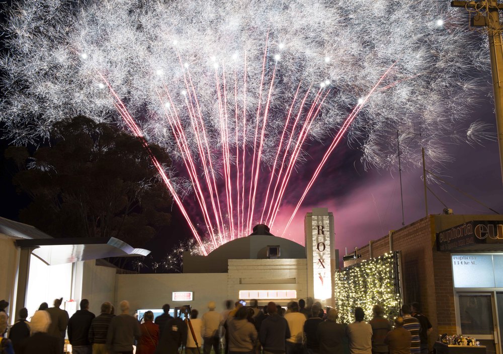 Ouyen - Mallee up in Lights