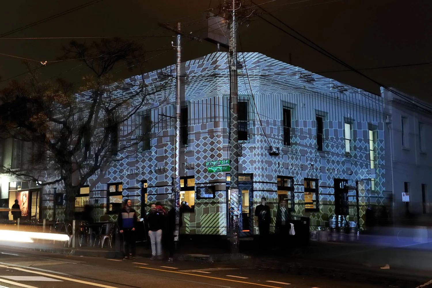 '2014' by Ian de Gruchy, Nick Azidis & Amanda Morgan. Image Bernie Phelan 2014