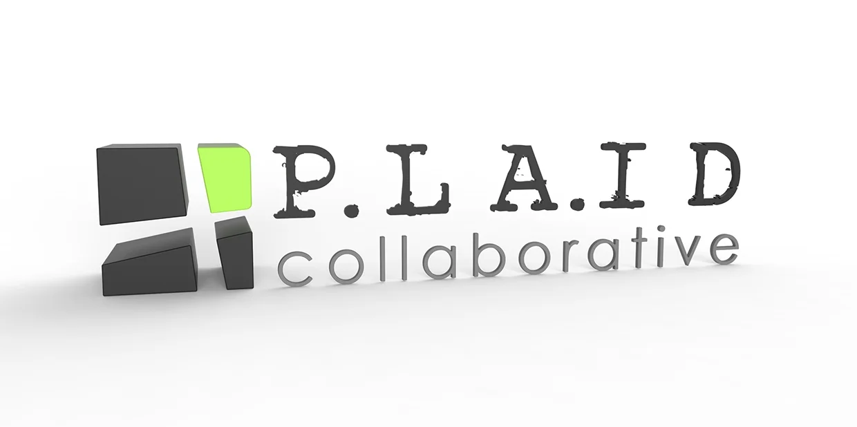  PLAID Collaborative 3D Logo 