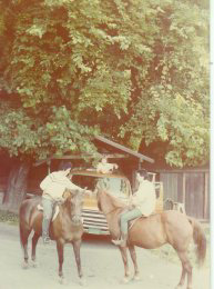 Rover (Rose) and Gabby, 1978