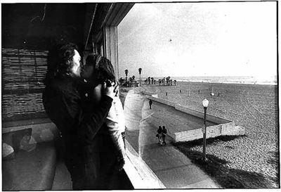 Claude and Philly in Santa Monica, CA in 1974.