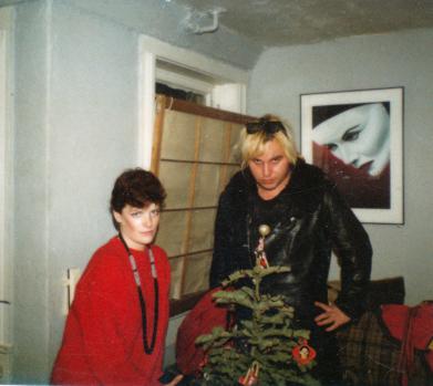 Debbie and Jeffrey Lee Pierce, photo courtesy of Debbie Dub.