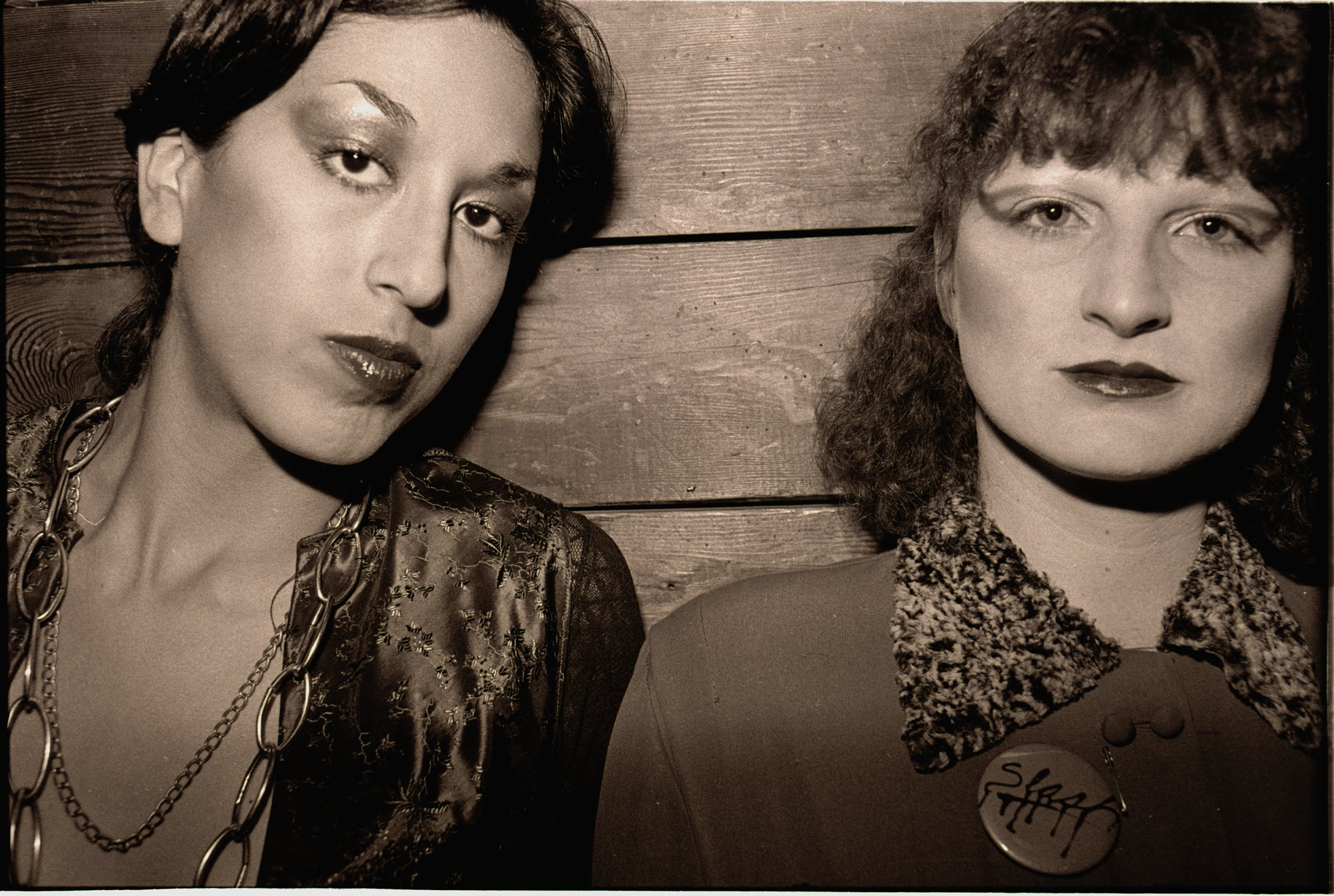 Alice Bag and Connie Clarksville, 1977 - photographer Michael Yampolsky - all rights reserved, used by permission.