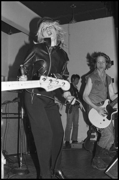 The Avengers, 1979: Penelope Houston and Brad Kent, photo by Bev Davies.