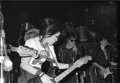 Joan Jett with Blondie at the Whisky, 1977 