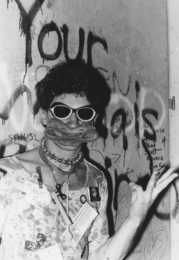 Nickey Beat of the Weirdos, photo by Debbie Schow