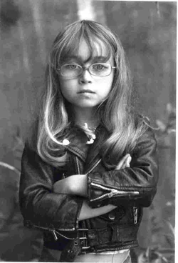 Representing the next generation of cool women, Genny's daughter Eden. Photo courtesy of Genny