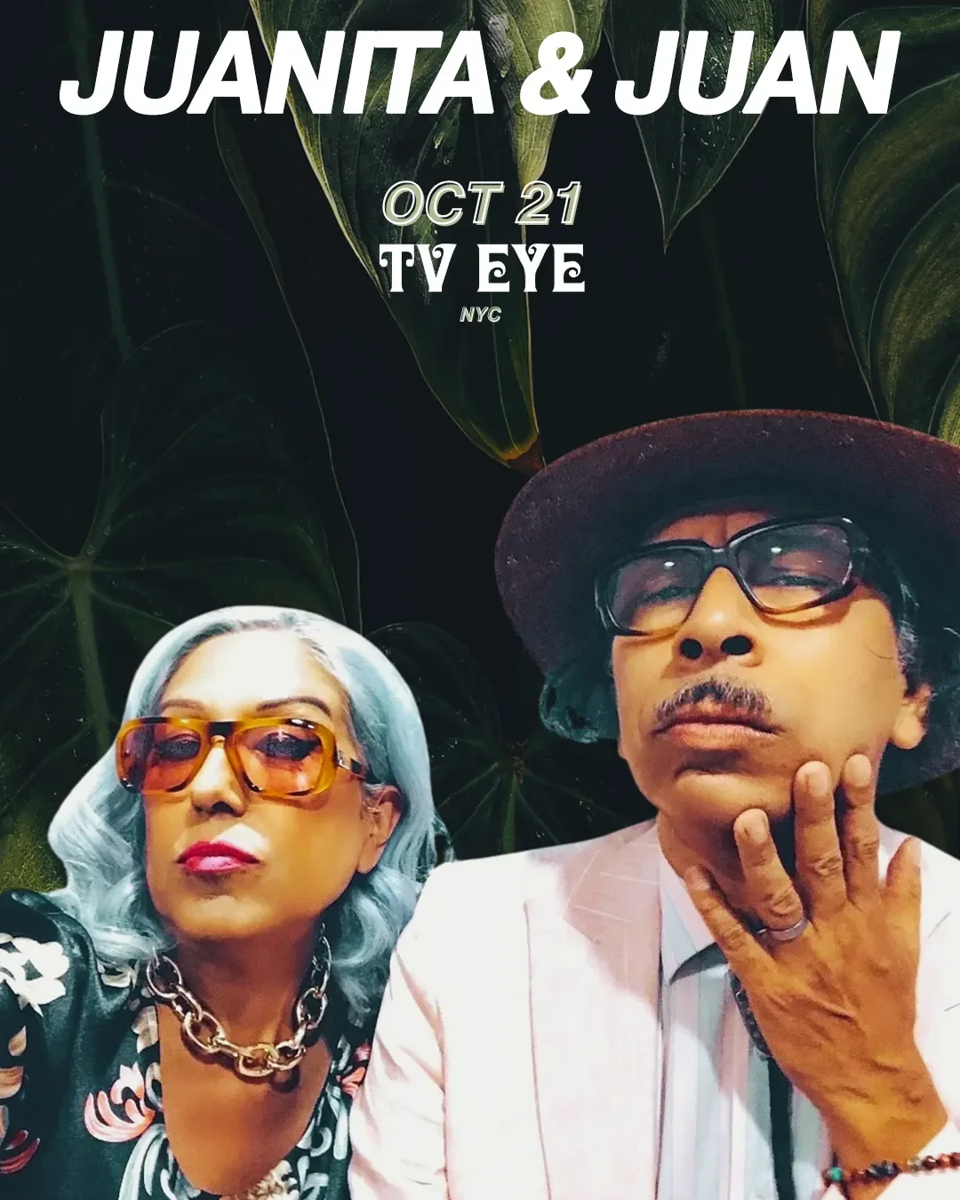 Juanita & Juan with Clickbait at TV Eye, NY