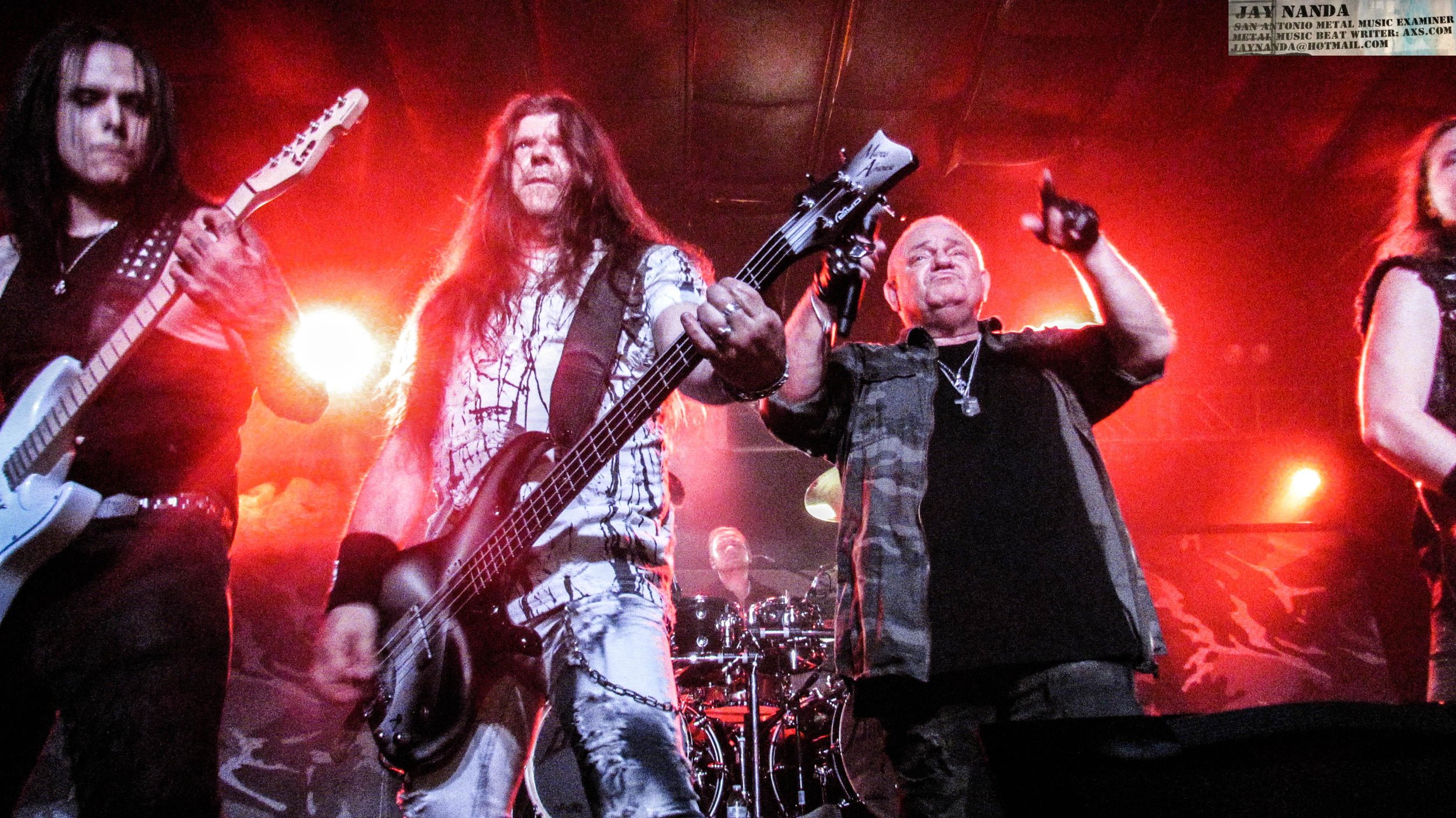 Dirkschneider's band plays deep cut "Bulletproof."