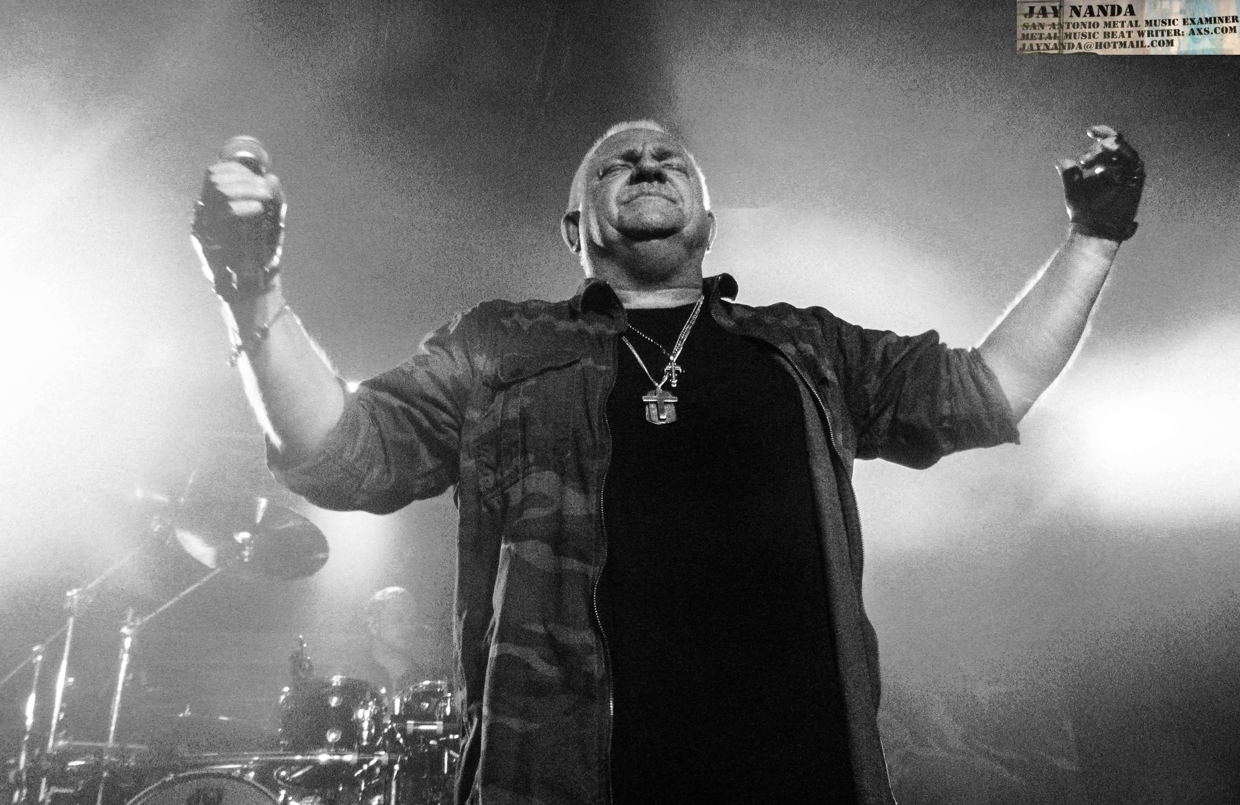 Dirkschneider basks in the cheers.