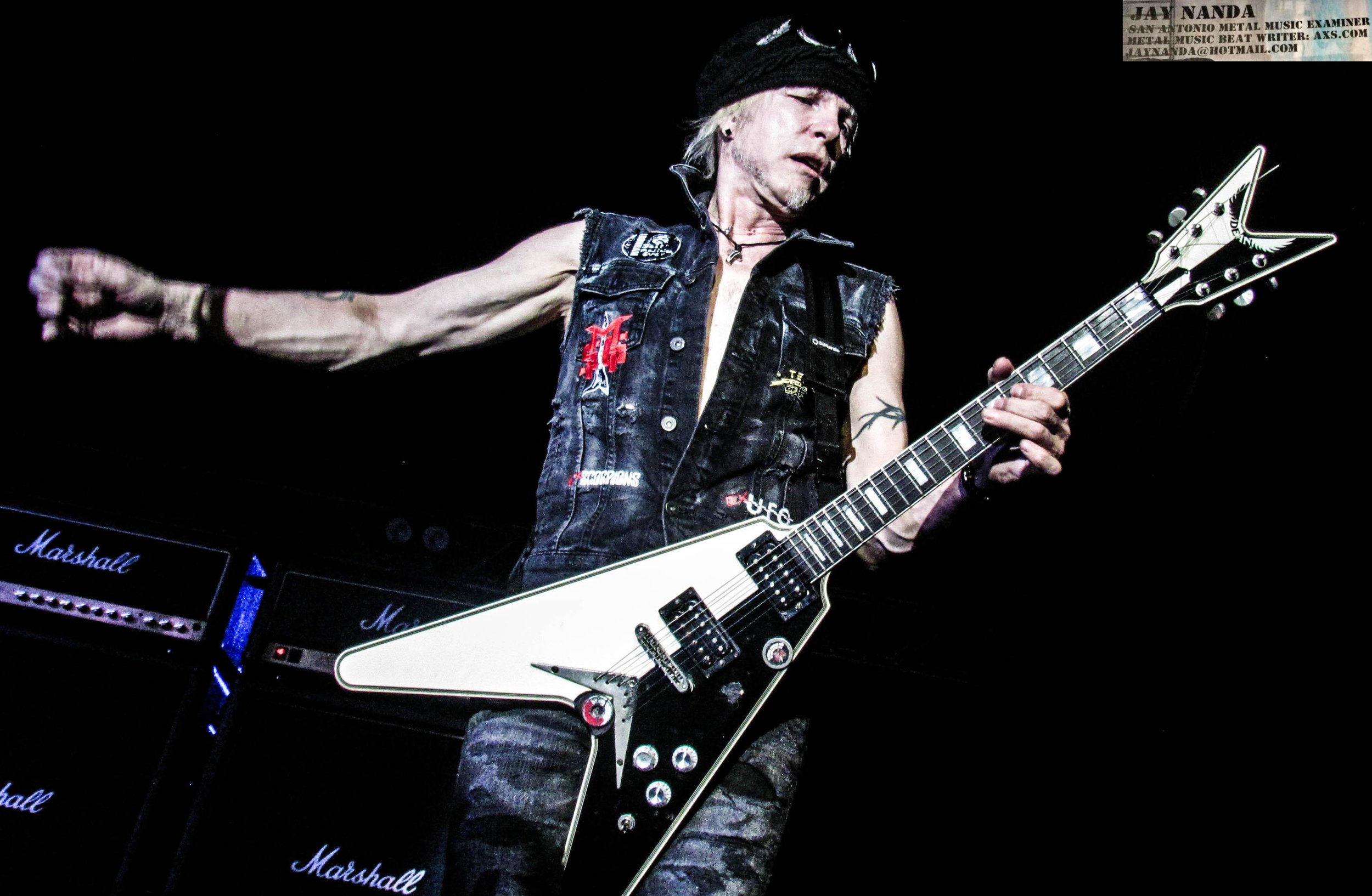  Schenker was making his first visit to the Alamo City since 2015, but he also made visits in 2012 and 2010 with his Temple Of Rock band. 