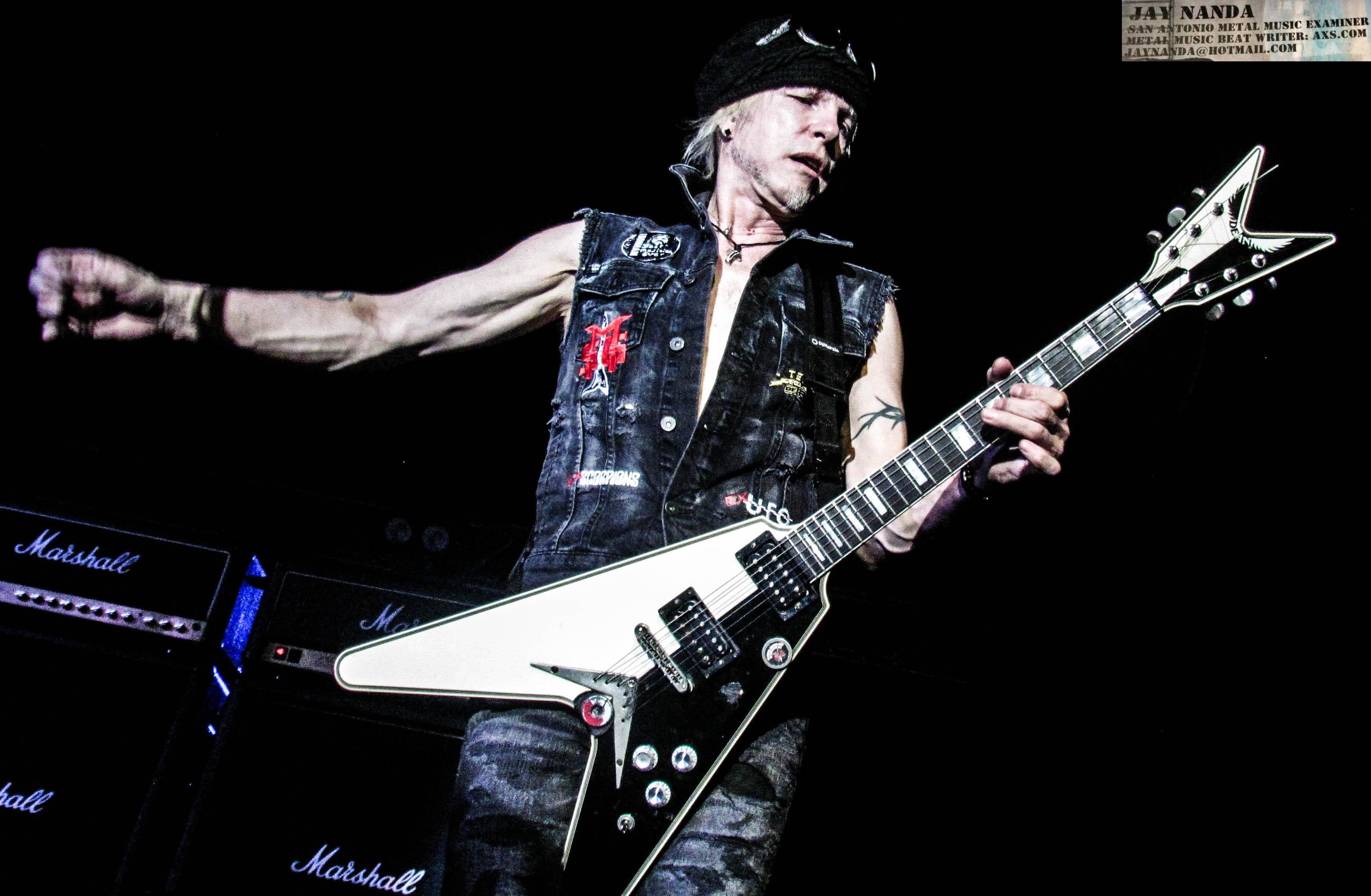 Schenker was making his first visit to the Alamo City since 2015, but he also made visits in 2012 and 2010 with his Temple Of Rock band.