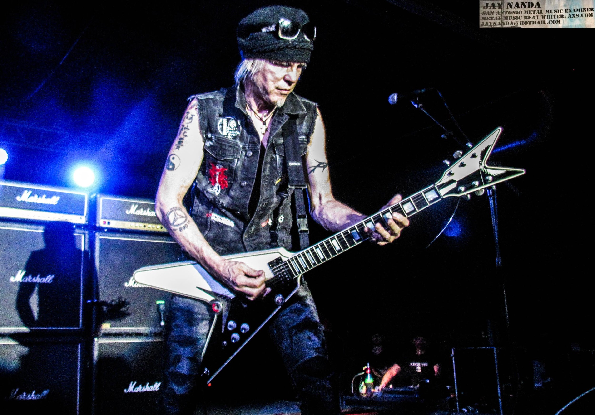 Click the video link at the bottom of the article to watch Schenker's extended guitar solo on UFO cult classic "Rock Bottom."