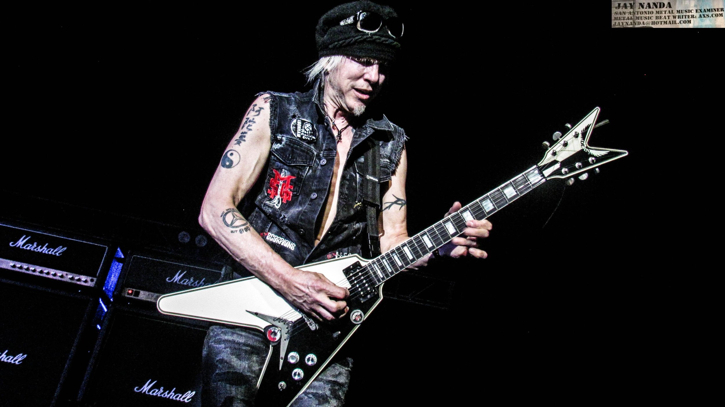 Schenker's previous visit to San Antonio in 2015 featured former Scorpions drummer Herman Rarebell and bassist Francis Buchholz, but the Fest marks a completely new lineup. 