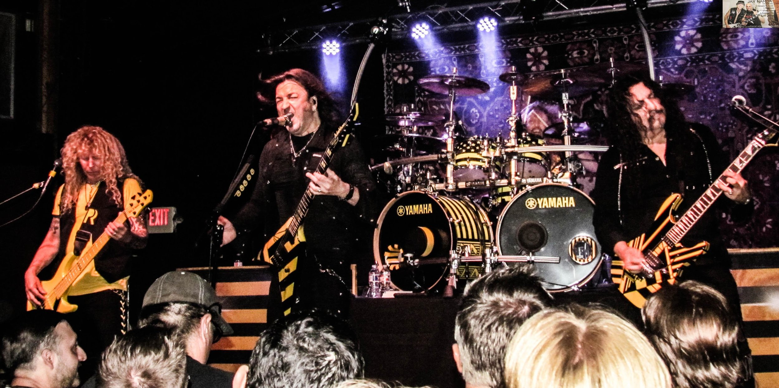  Stryper is touring in support of “God Damn Evil,” the title track’s performance of which you can watch via the ATM Facebook Live link provided within this article. 