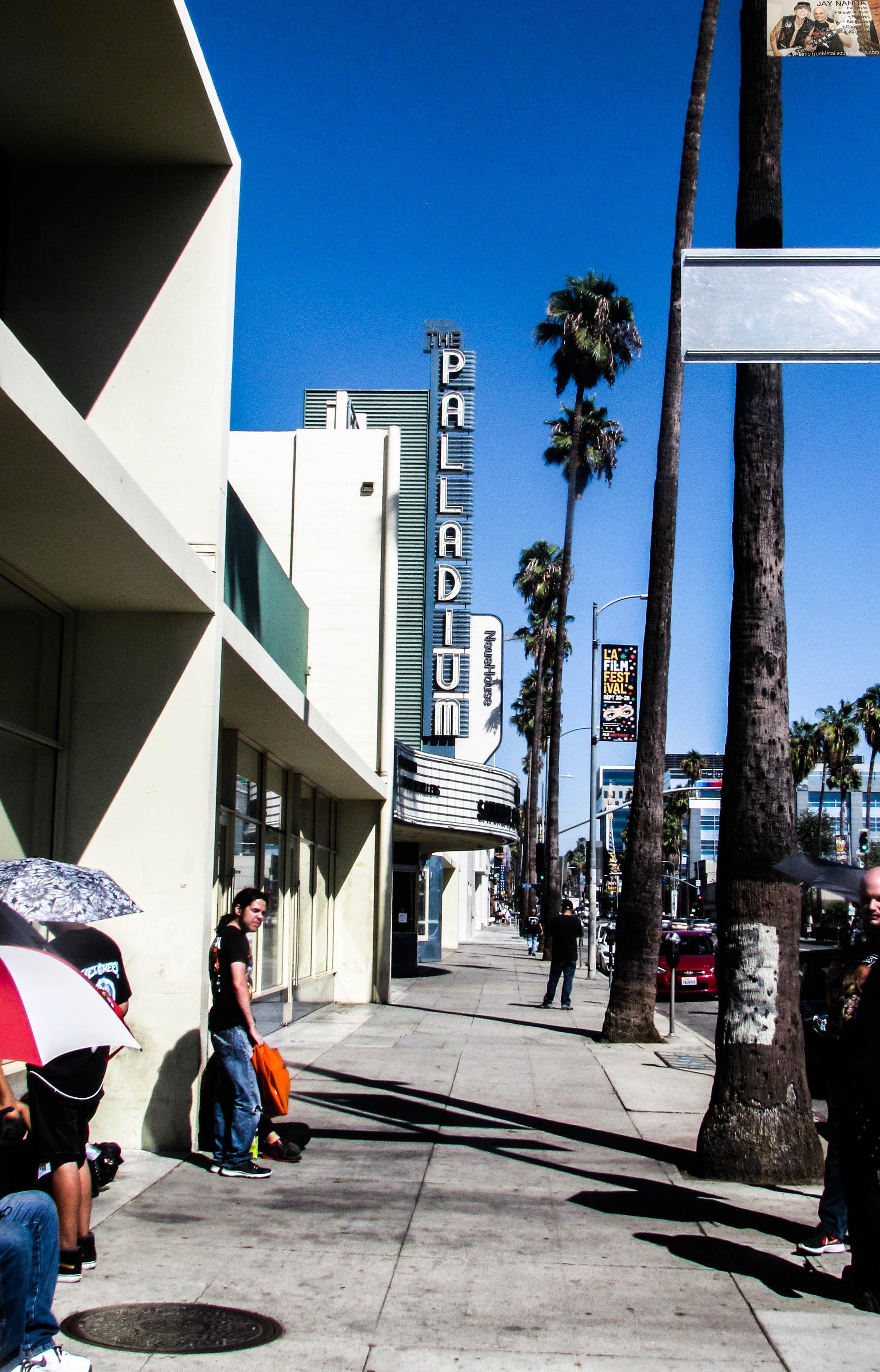  The Palladium, which was opened in part by Frank Sinatra in 1940, sits on Hollywood’s Sunset Blvd. 