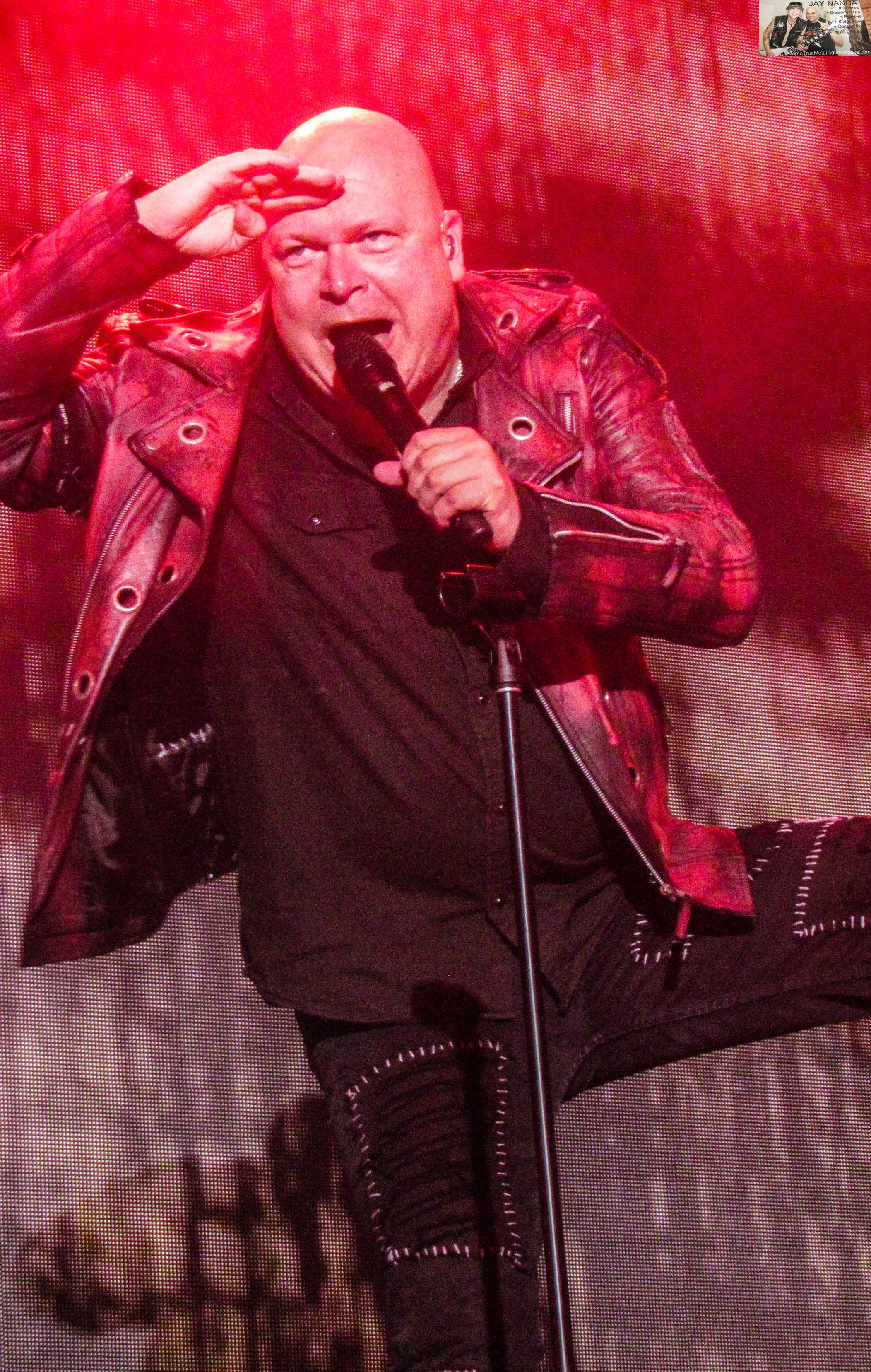 Kiske checks to see if “there’s anybody out there” during “Halloween.”