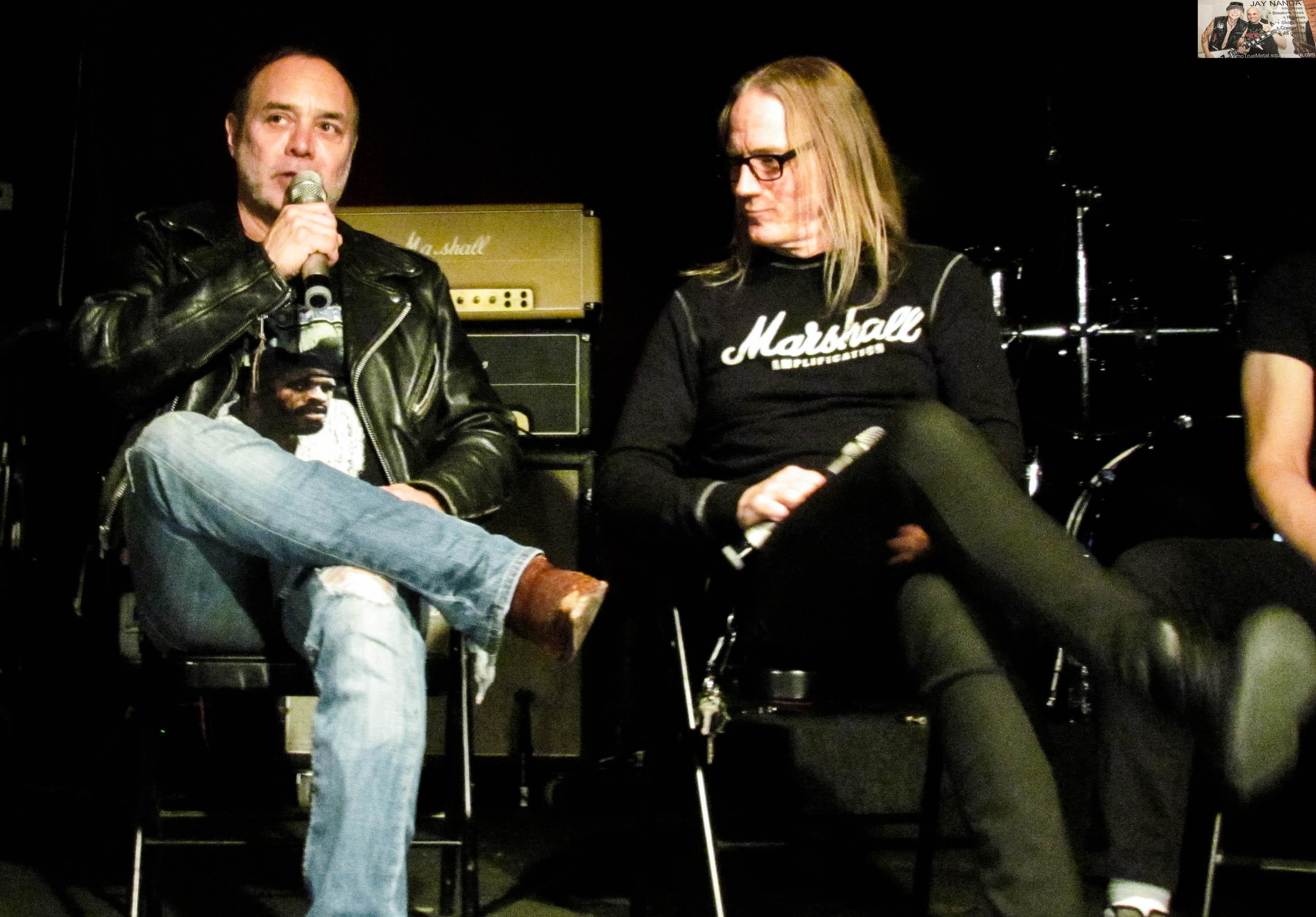  Villareal talks about how he helped form Motorhead tribute Martyrhead after his days in Seance ended while McMaster listens. 