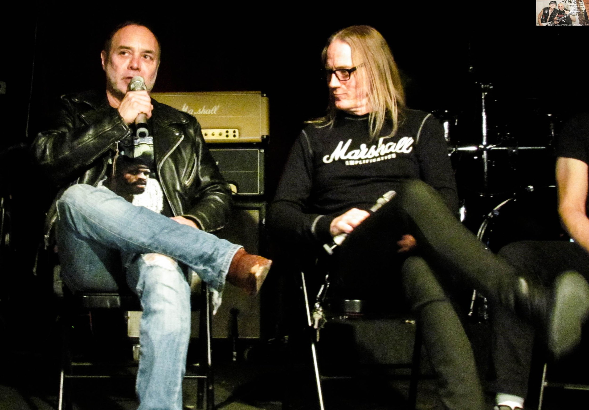 Villareal talks about how he helped form Motorhead tribute Martyrhead after his days in Seance ended while McMaster listens.