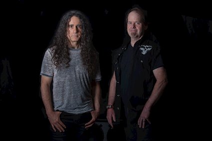 Arch/Matheos is the brainchild of Fates Warning guitarist and founder Jim Matheos (left) and original vocalist John Arch, who spoke to ATM on Monday (photo courtesy Freeman Promotions).