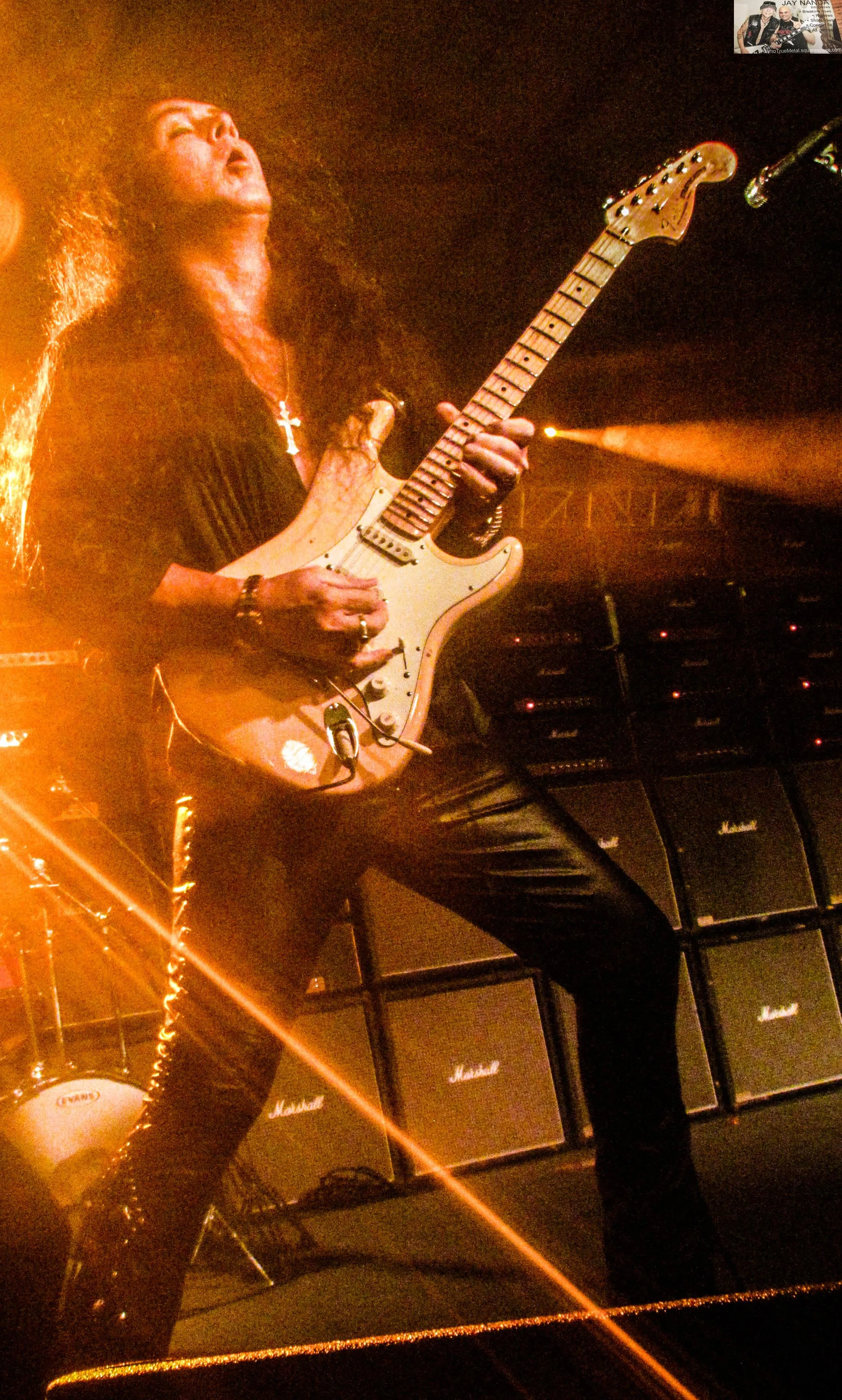 Malmsteen the mesmerizer shreds through career with precision of blue lightning
