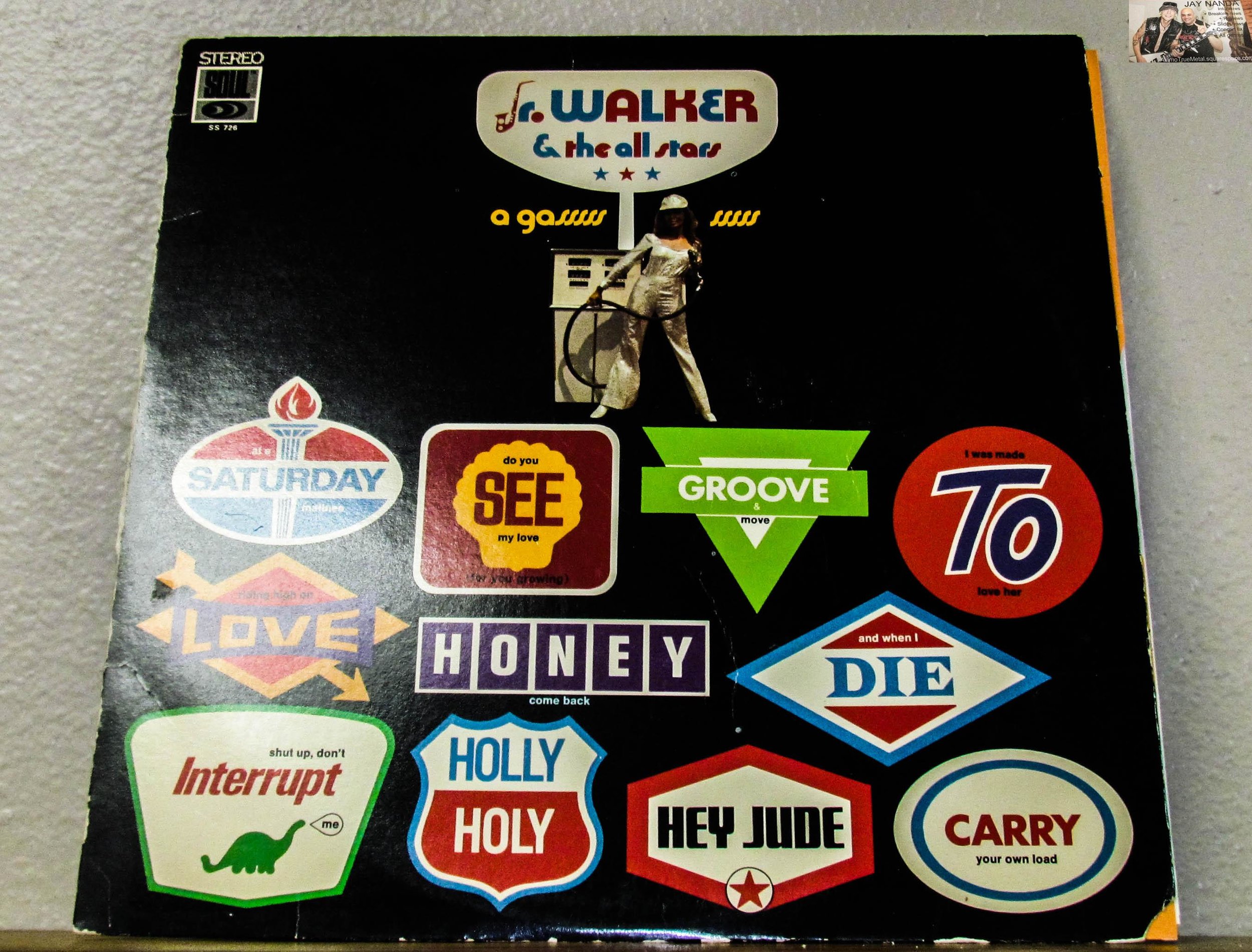 After Iron Maiden’s 1983 album rang throughout the store between bands, Ezra Hurd decided to spin Jr. Walker & The All-Stars, saying it was probably his favorite album of all-time.