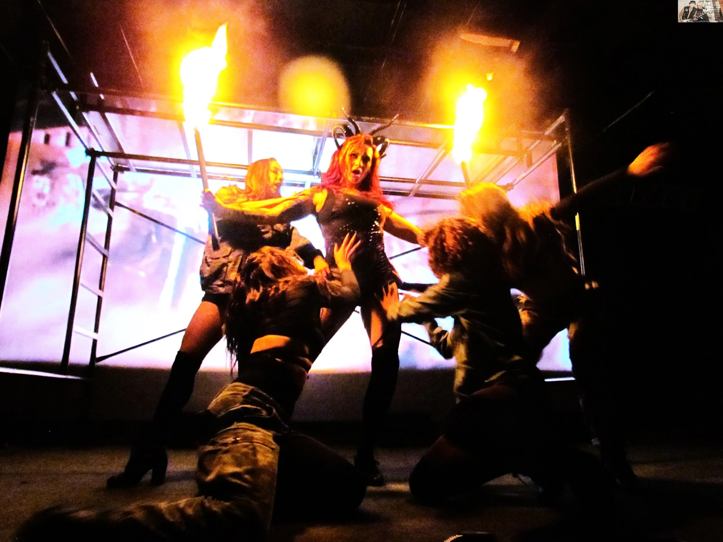 Cherry Bombs, Them Evils light up Rock Box with fiery tales of metal