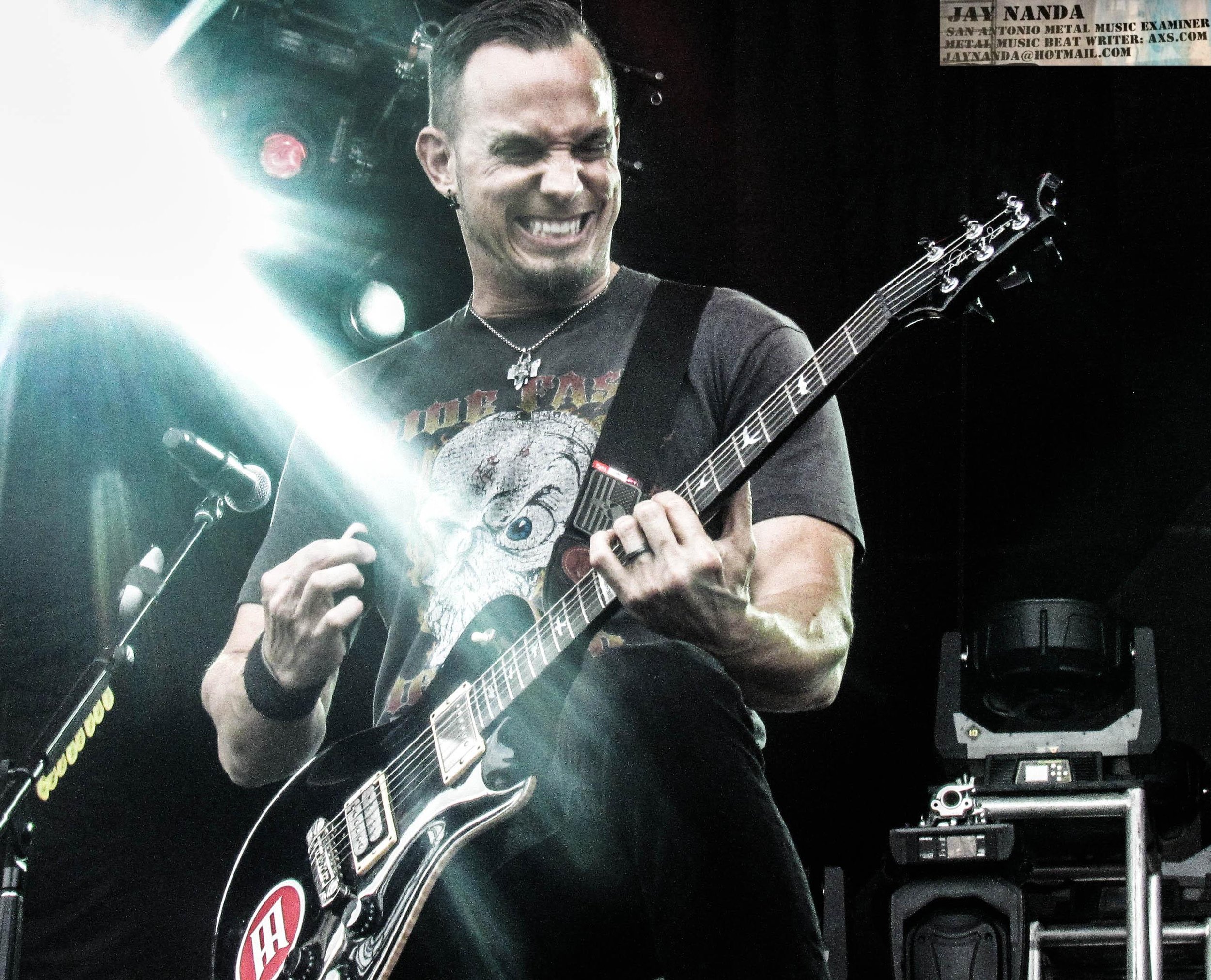  Mark Tremonti, a three-time Guitarist of the Year known for his riffs in Alter Bridge, Creed and solo band Tremonti, has stepped out of his comfort zone with his latest project (all photos by Jay Nanda / Alamo True Metal) 