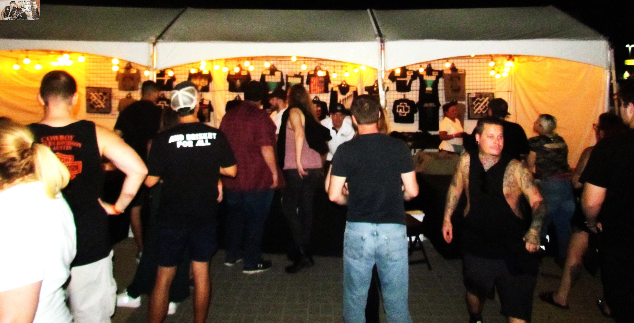  Fans partake in buying $40 T-shirts outside the dome after the 21-song, 2 1/2-hour plus show. 