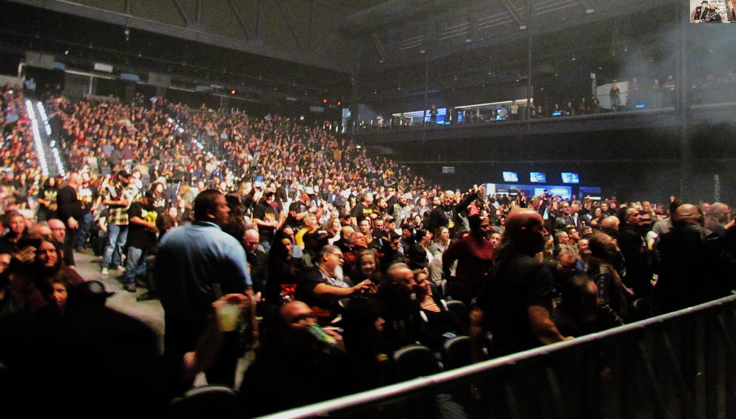  The Tech Port Center + Arena held approximately 3,000 enthusiastic Priest and Queensryche fans each night.  
