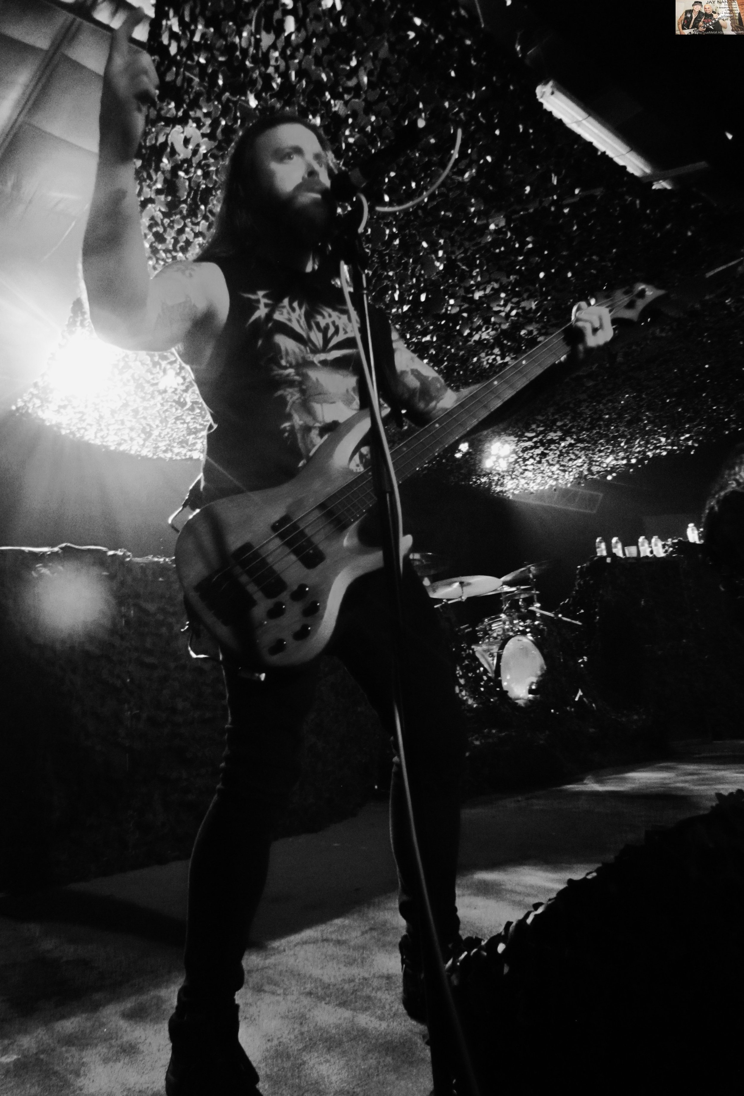  Bass player Mike Leon was formerly in Havok. 