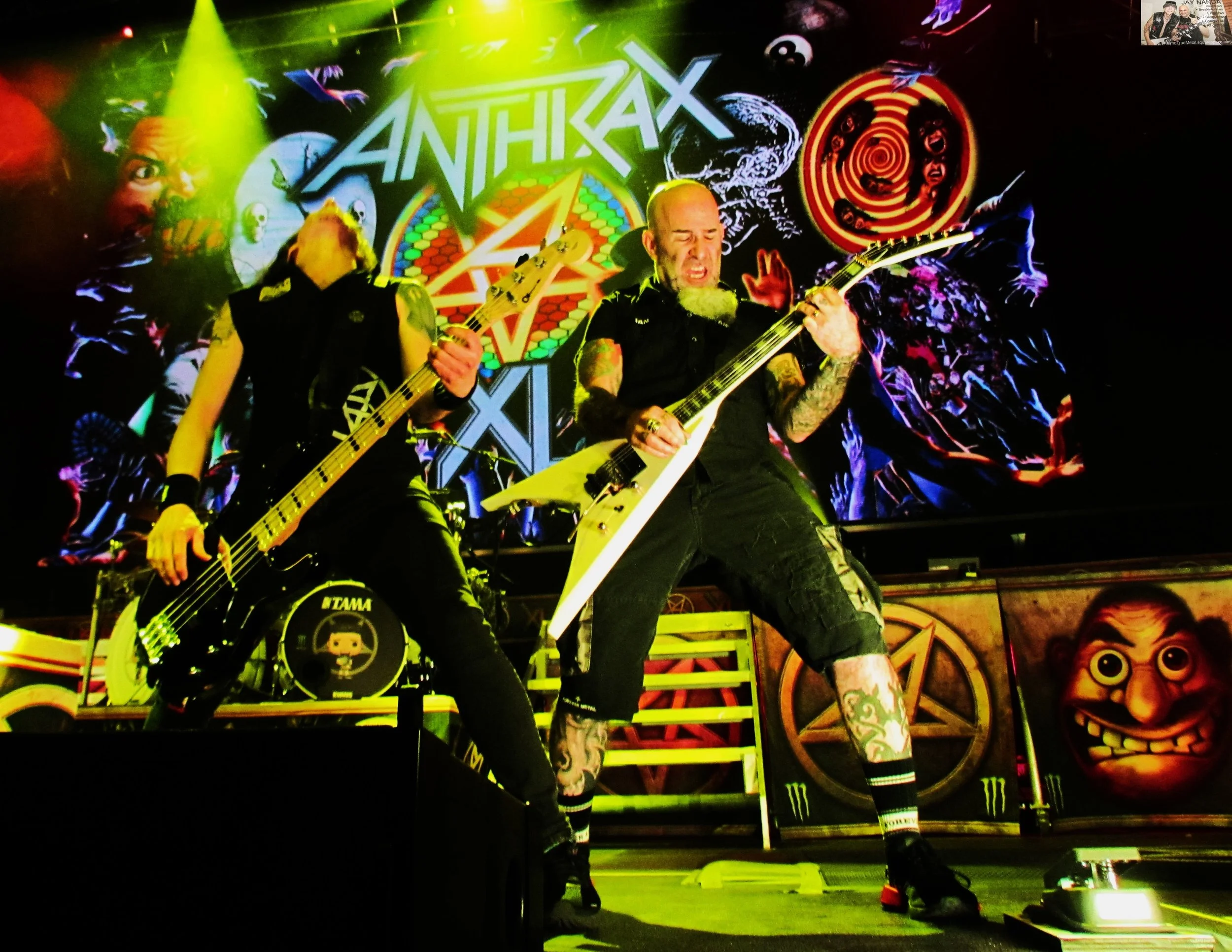 Anthrax &amp; friends mosh it up on 40th anniversary tour