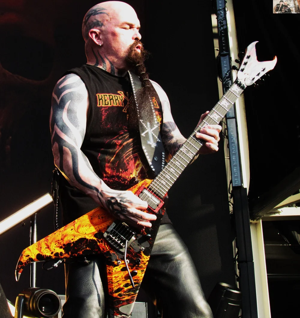  King always commands an intimidating presence on stage. 