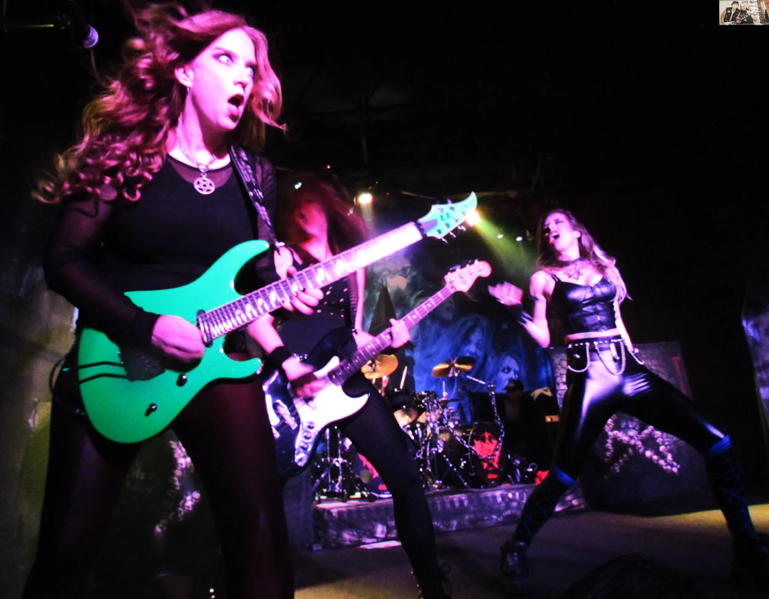Maidens of Swiss metal Militia sizzle in live San Antonio debut