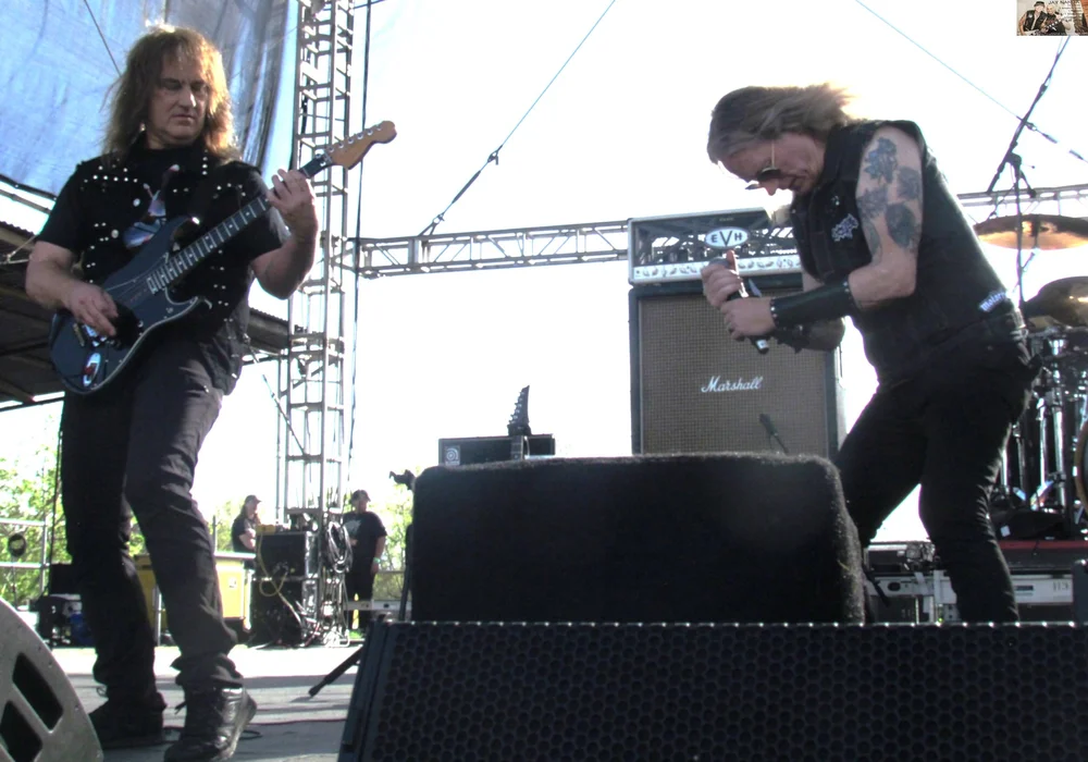  Jarzombek and McMaster perform second track “To Ride the Demon Out.” 