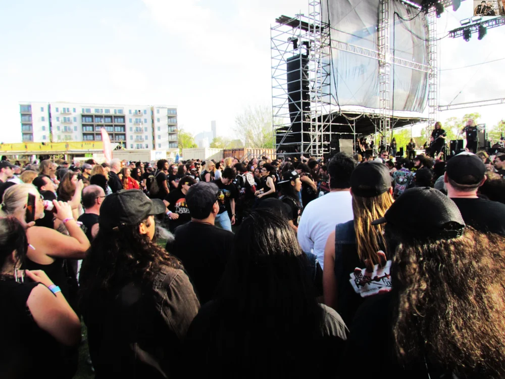  The festival packed them in for the group’s first performance in four decades. 