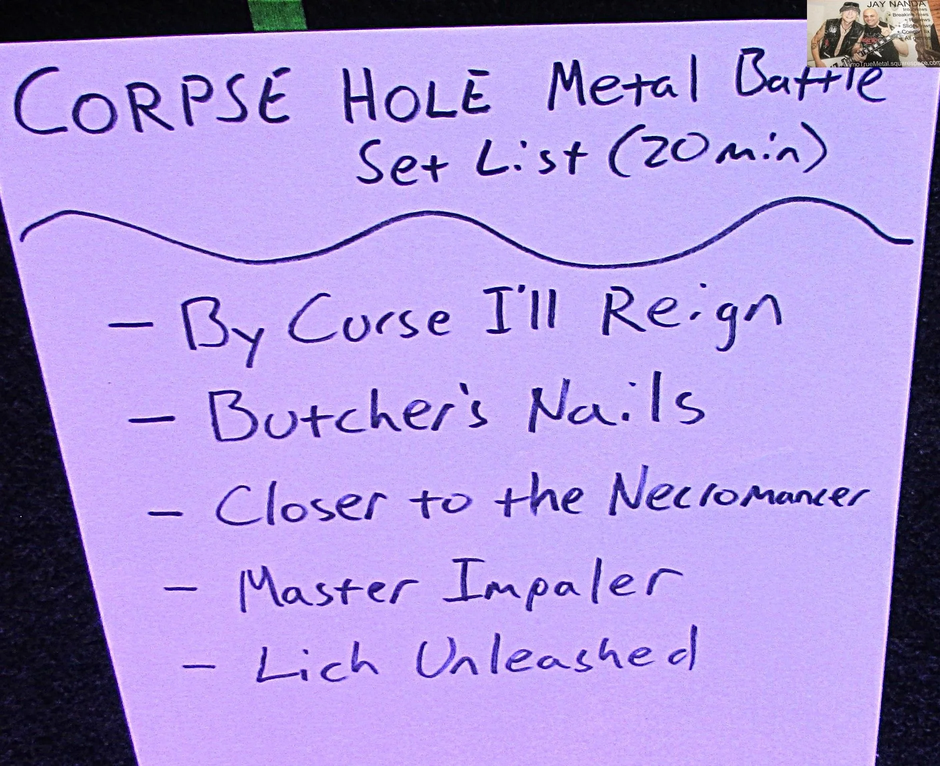 CORPSE HOLE