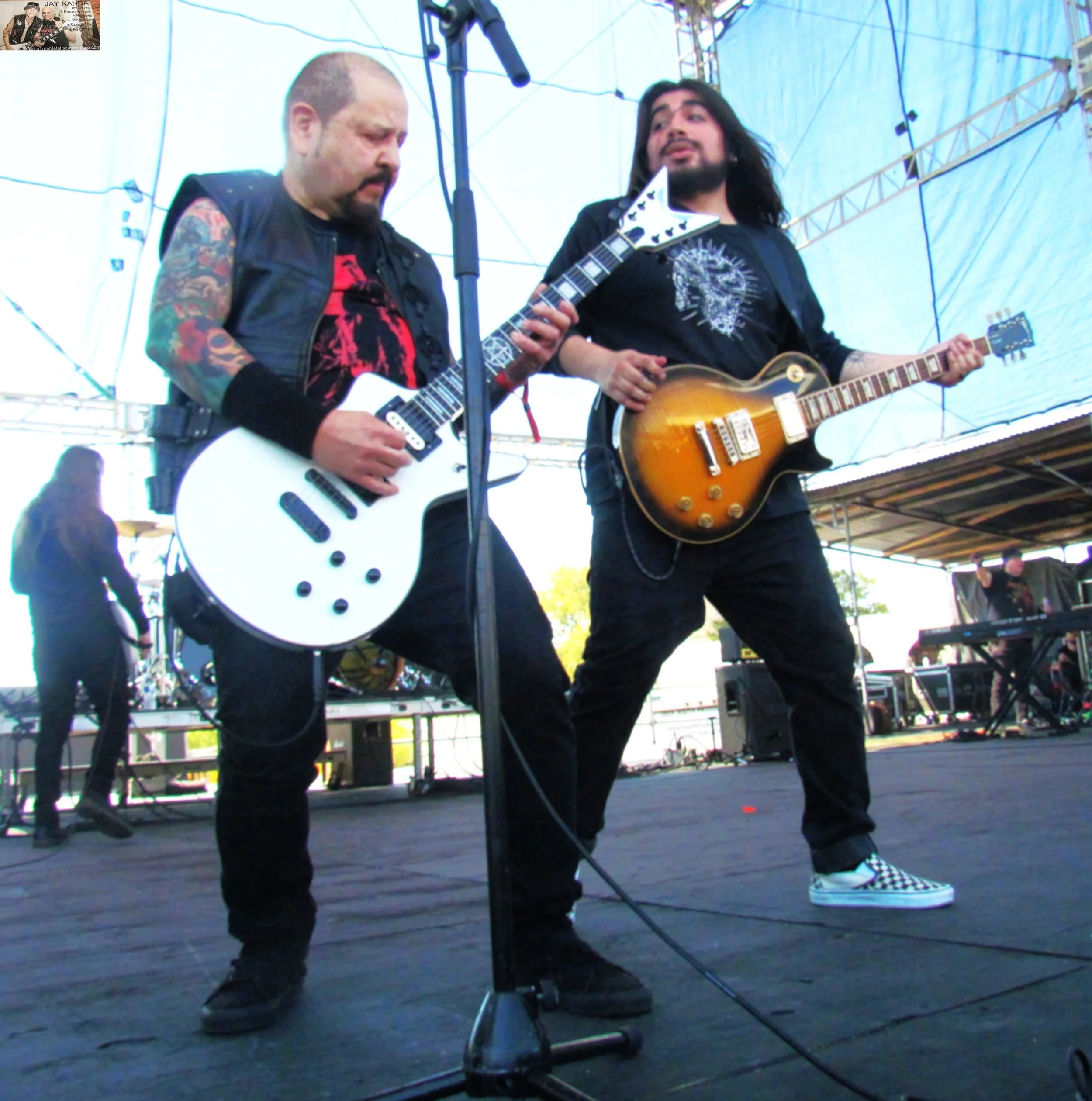  Barragan plays alongside Helstar’s latest addition, San Antonio guitarist Alan DeLeon Jr.  