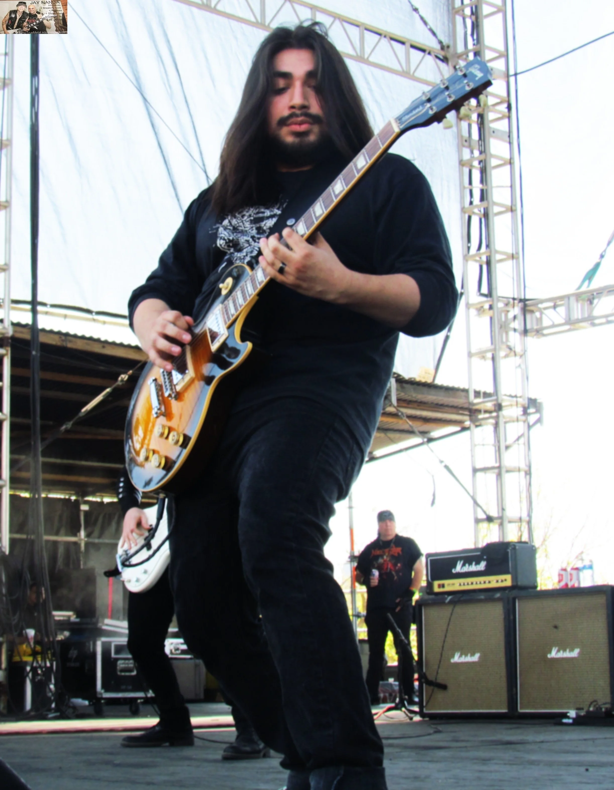  DeLeon Jr. joined Helstar two years ago and San Antonio black metallers Fluxus Mortis more recently.  