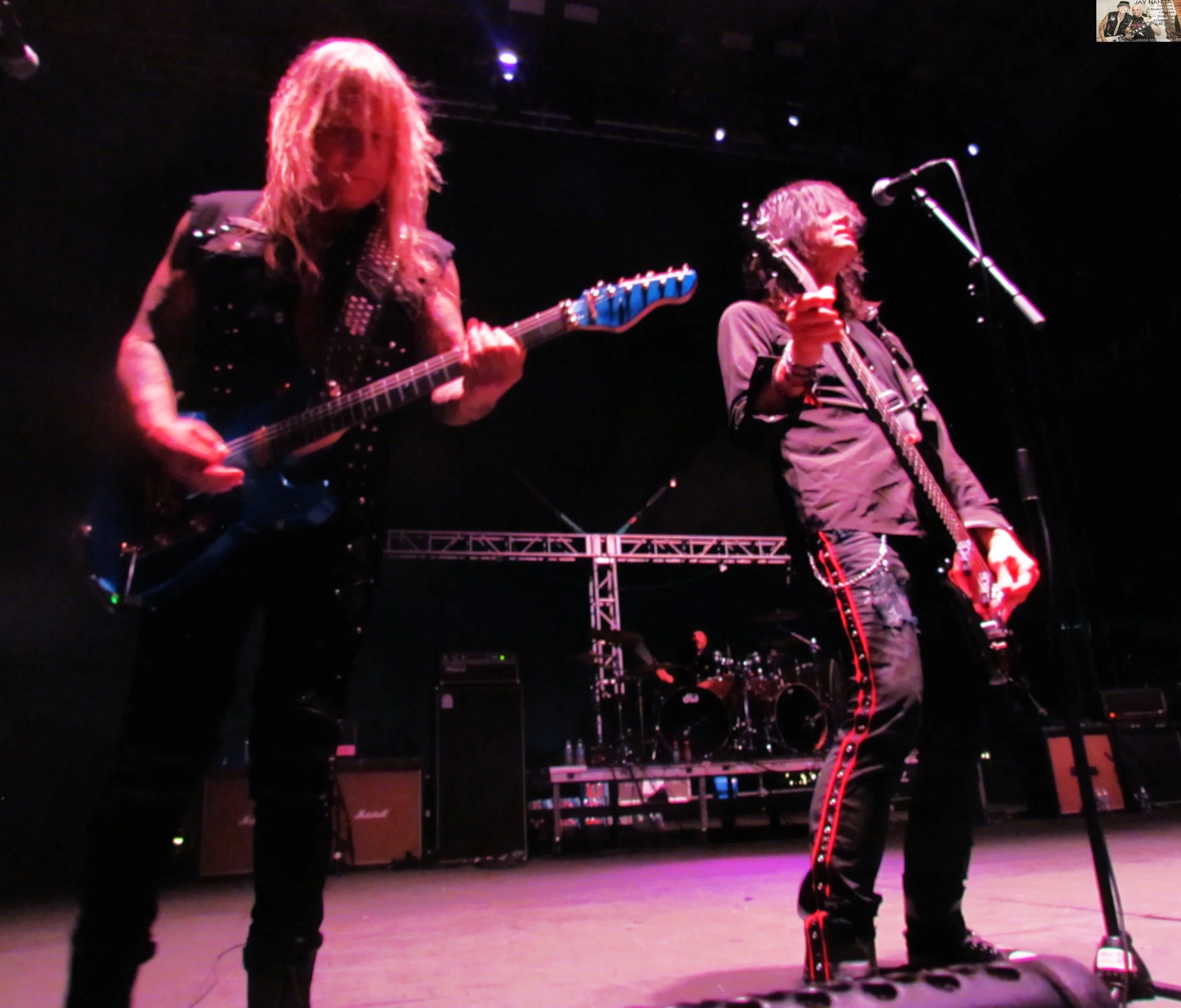  Christopher Caffery of Savatage and Trans-Siberian Orchestra fame joins Douglas in performing “I Rule the Ruins.” 