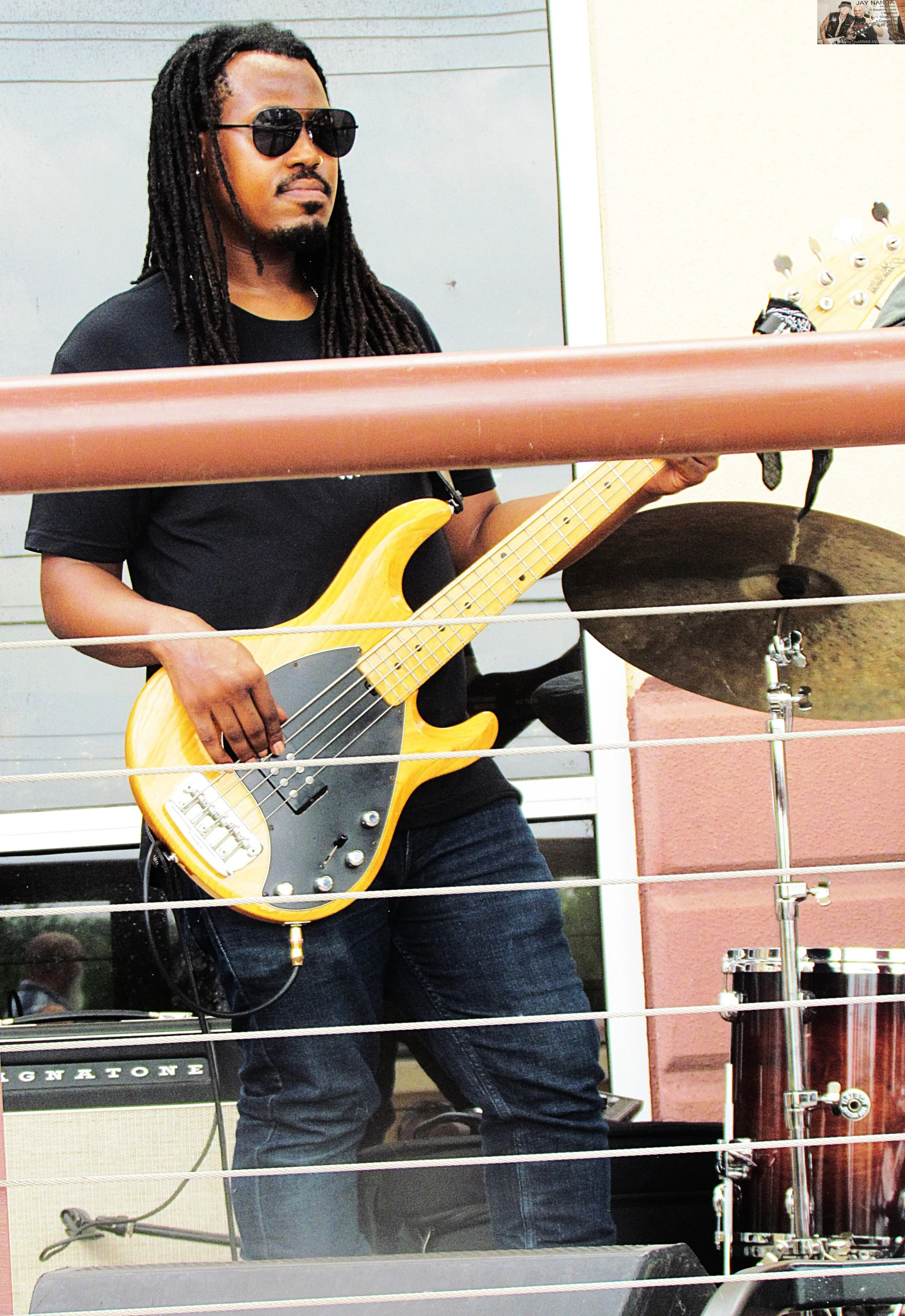  Dmitri handles the bass duties in The Revival. 