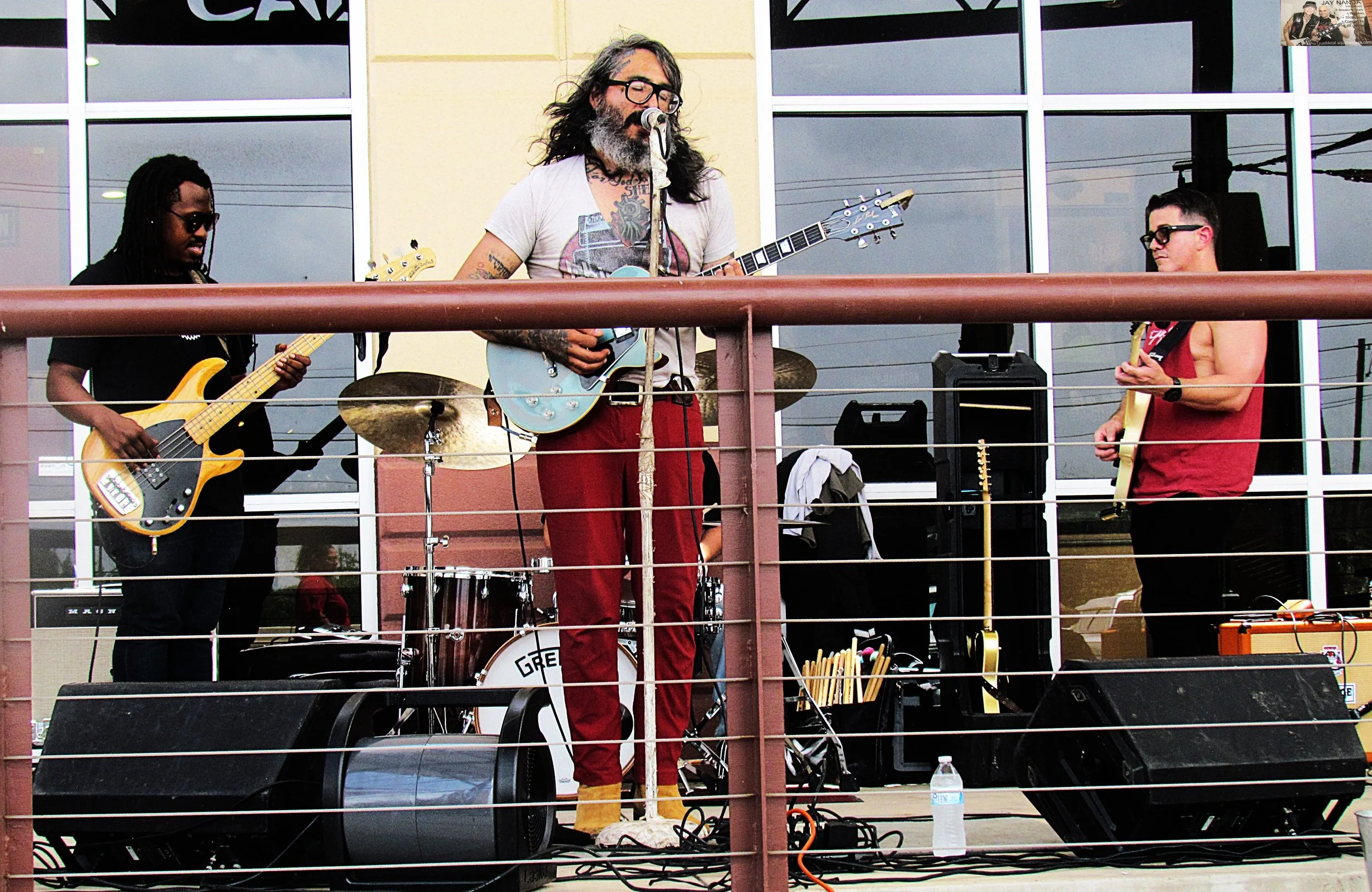  King and The Revival played an hour and seven minutes before taking the first of two breaks during their 3-hour set from noon-3 p.m. 