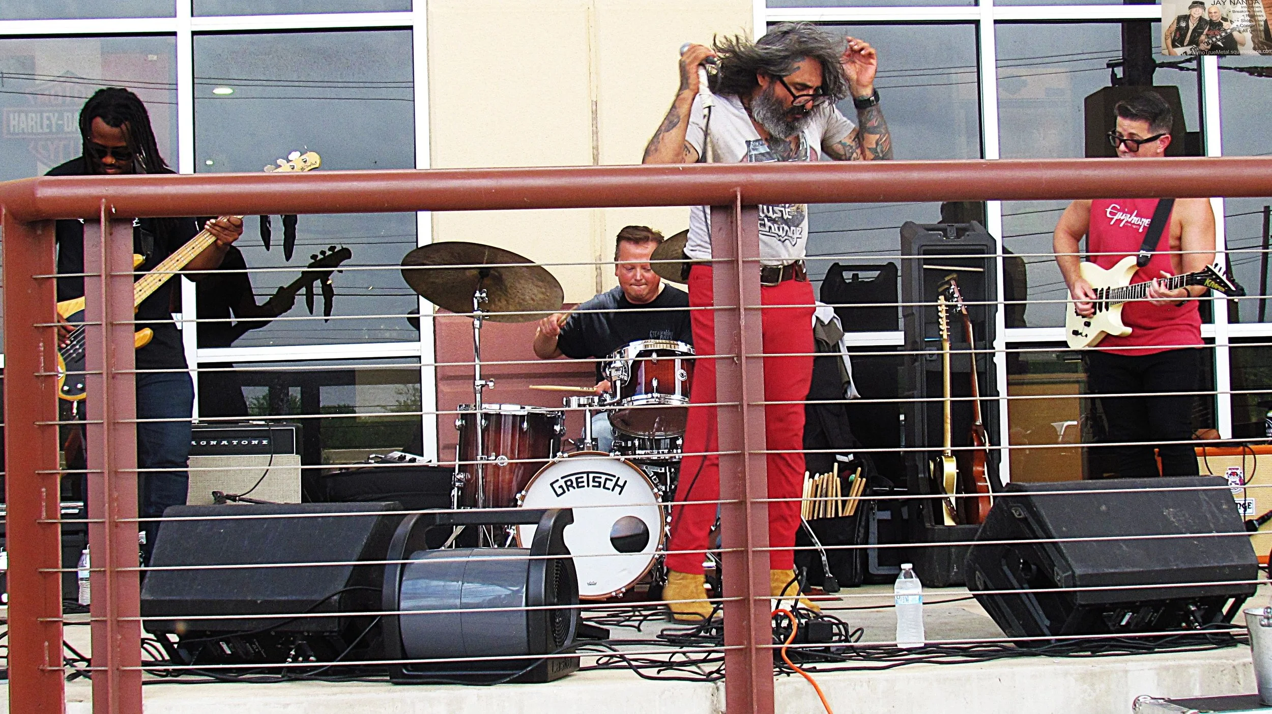  King told Alamo True Metal the rest of the guys in The Heroine were not fans of regularly playing cover songs in concert.  