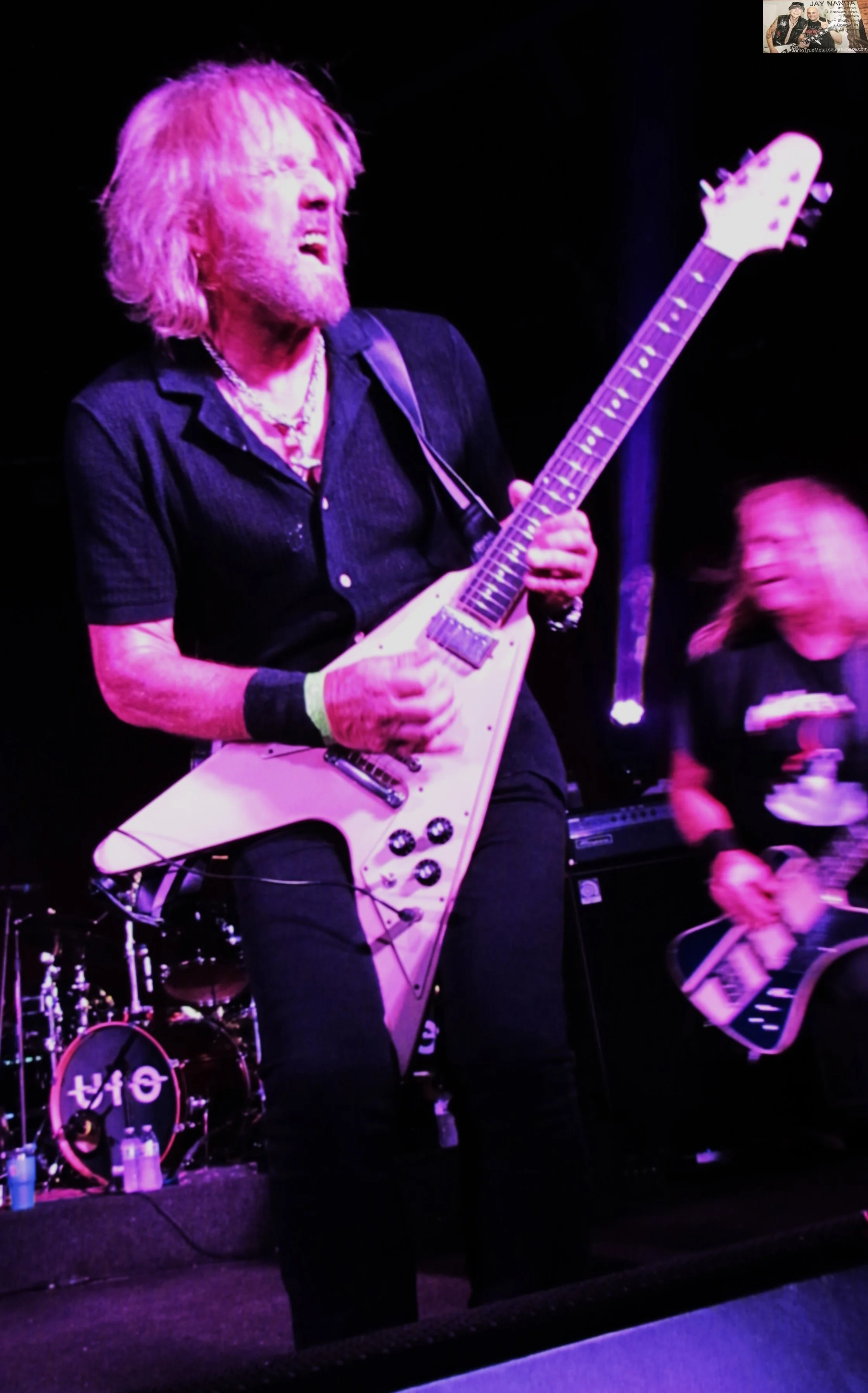  Lead guitarist John Adams founded the Houston-based band as a way of continuing UFO’s music on stage.  