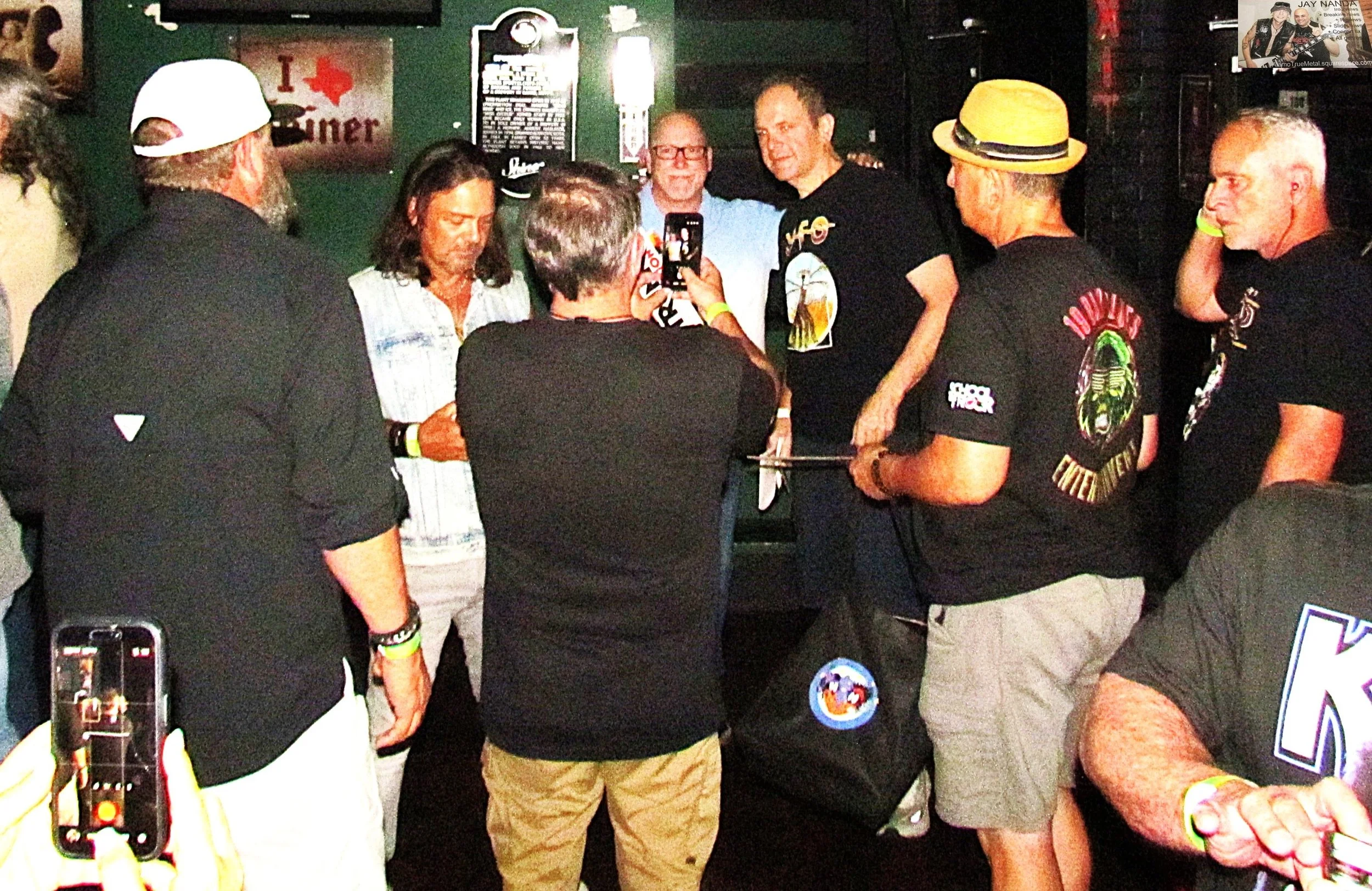  Trunk, in his 43rd year in the metal industry, has his own gig on Sirius XM radio after co-hosting “That Metal Show” on VH1 Classic for several years and continued to draw fans in what was only his second visit ever to the Alamo City.   