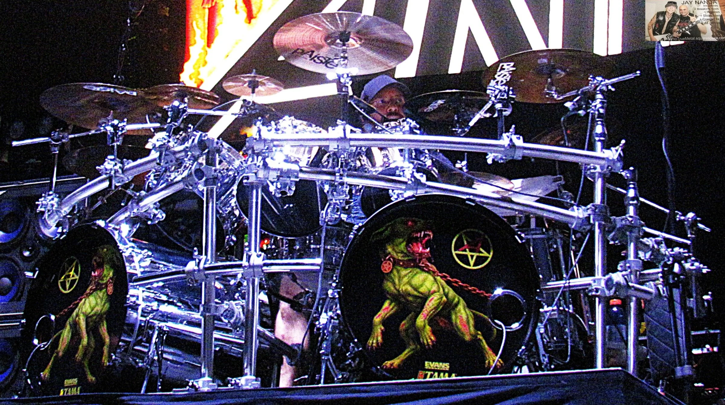  Heller is currently the drummer in Raven and formerly played in Fear Factory. 