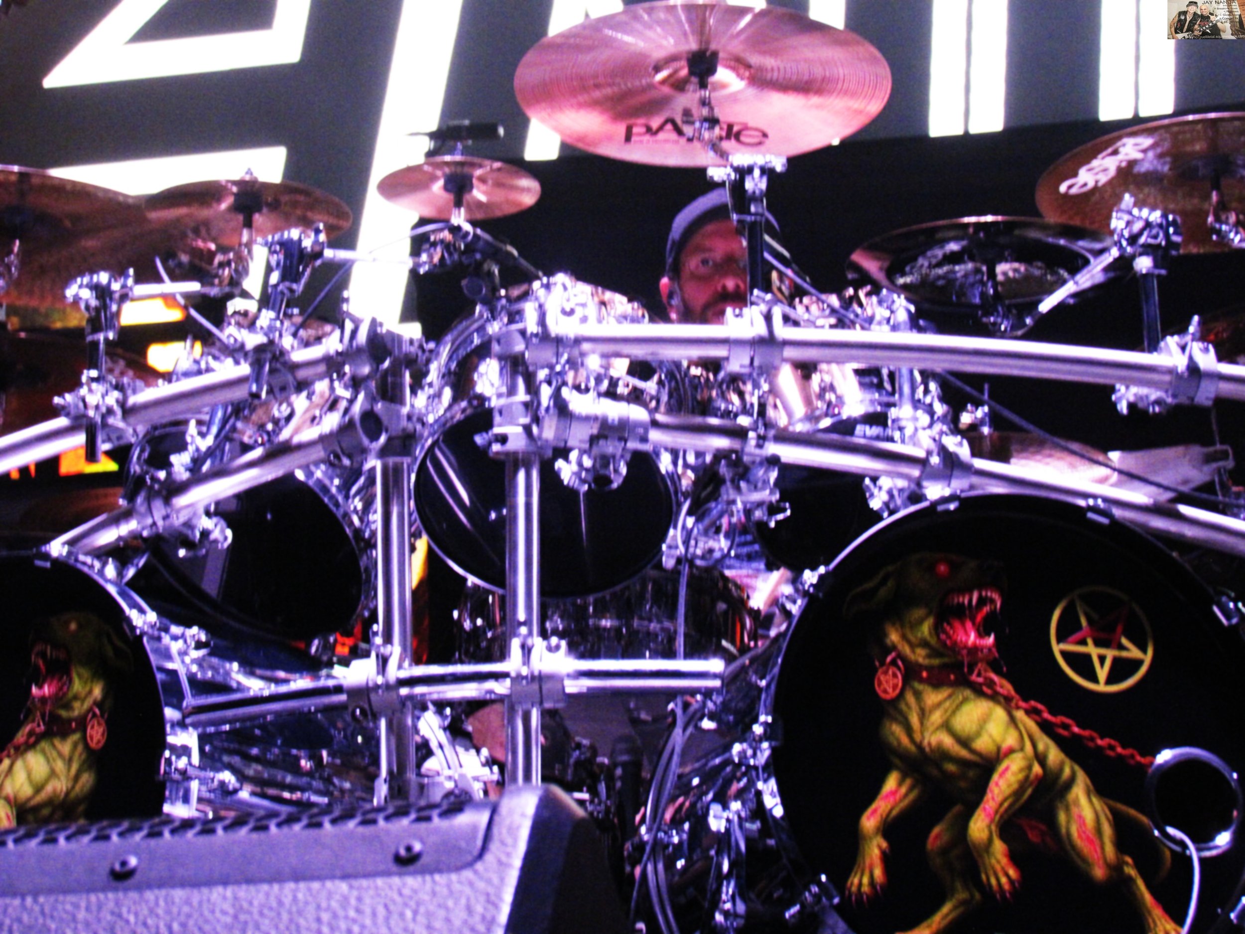  Heller winds through a whirlwind day for him in learning, and performing, five Anthrax songs.  